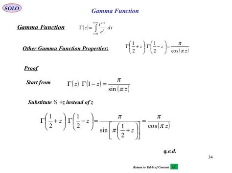 Gamma function