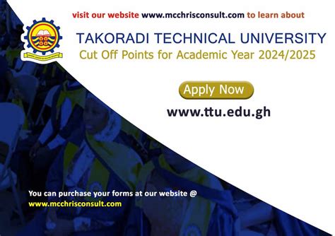 TAKORADI TECHNICAL UNIVERSITY CUT OFF points