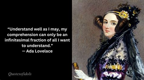 All Time Famous Quotes of Ada Lovelace - Quotes