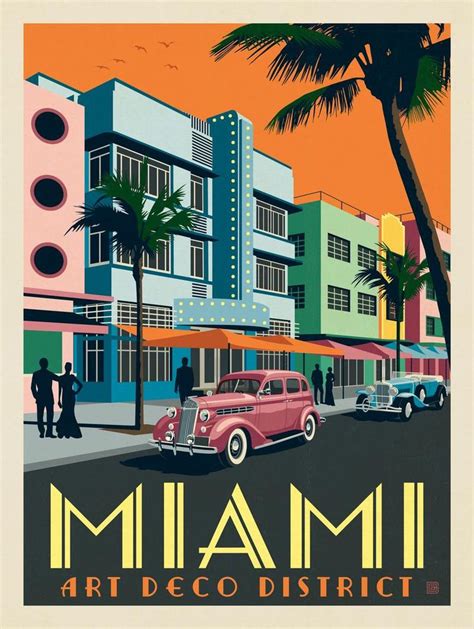 634 best Art Deco, Miami images on Pinterest | Art deco art, Travel ...