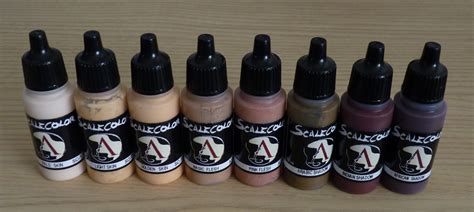 MaGie Miniature Painting: Review: Flesh Paint Set by Scale 75