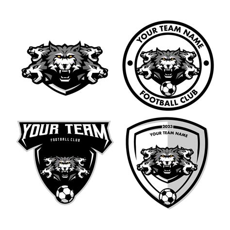 Wolves football logo 29255848 Vector Art at Vecteezy