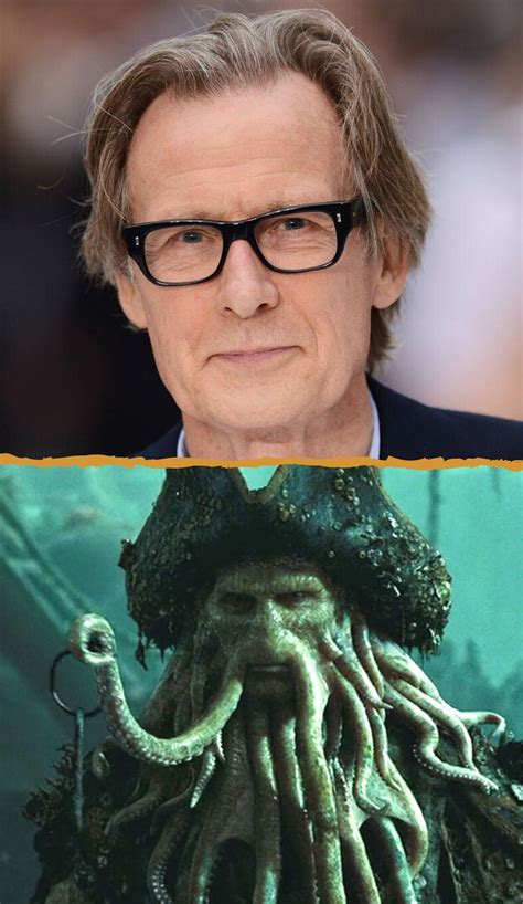 Davy Jones actor (Bill Nighy) Pirates of the Caribbean | Viejitos, Personajes, Cine