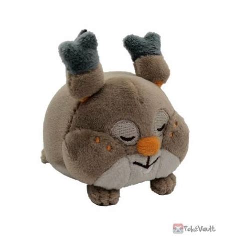 Pokemon Center 2021 Skwovet Relaxing Squeeze Ball Small Plush Toy