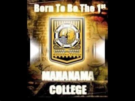 Mahanama College Anthem - YouTube