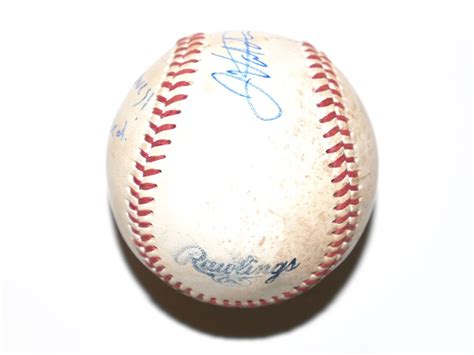 Javier Valdes Signed "Go Braves!" Game Used Official Minor League ...