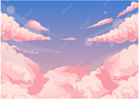 Premium Vector | Sky vector illustration cartoon style