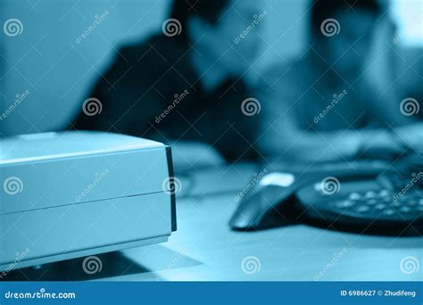 Projector in meeting room stock image. Image of multimedia - 6986627