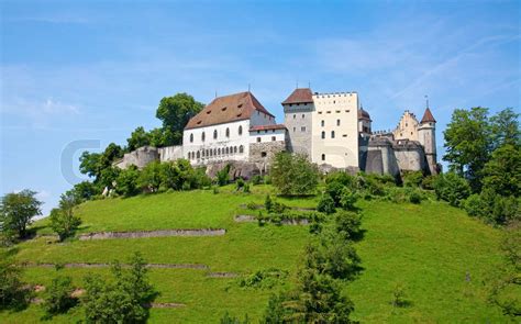 Lenzburg castle near Zurich, Switzerland | Stock image | Colourbox