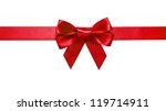 Photo of Ornamental red bow | Free christmas images