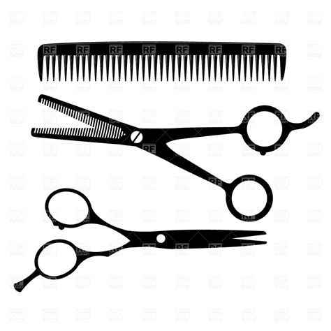 Hair Cutting Scissors Clip Art - Cliparts.co