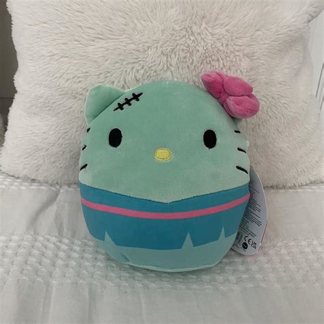 Frankenstein Hello Kitty Halloween Squishmallow •... - Depop