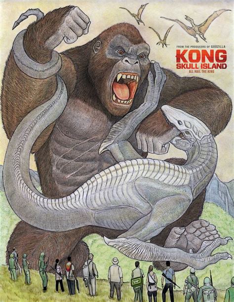 Poster: Kong vs Skull Crawler by eoyaguar on DeviantArt | King kong, King kong skull island ...