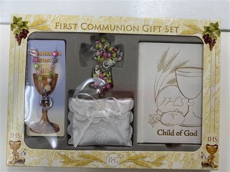 5 PIECE FIRST COMMUNION GIFT SET – Celtic Cove Catholic Bookstore