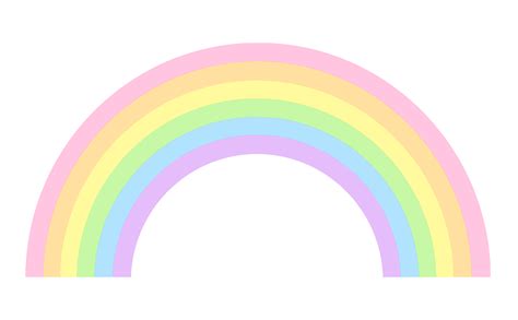 Pastel Rainbow Clip art - gold borders png download - 3803*2352 - Free ...