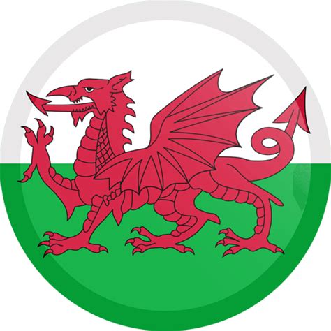 Welsh flag vector - Country flags