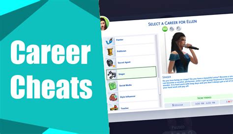 The Sims 4 Career Cheats - Wicked Sims Mods