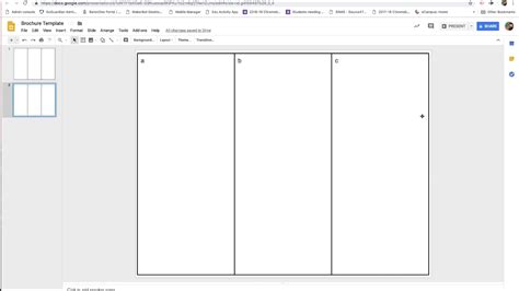 Making a Brochure in Google Slides - YouTube
