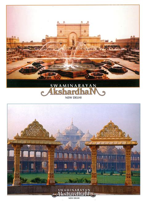 Garden of Akshardham Temple, New Delhi