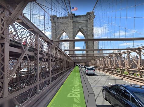 The Brooklyn Bridge Is Finally Getting A Real Bike Lane - Downtown Alliance