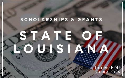 How to Win Scholarships and Grants – State of Louisiana