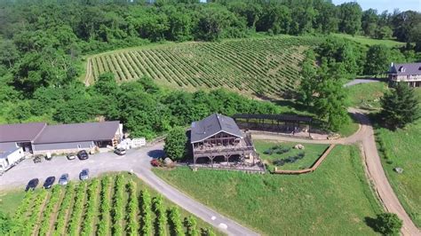 Bluemont Vineyard Drone Video - YouTube