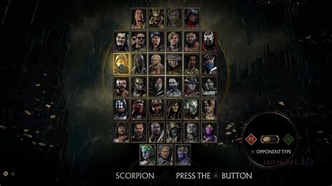 Mortal Kombat Characters