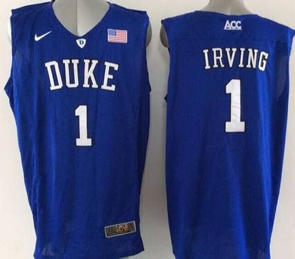 Duke Blue Devils #1 Kyrie Irving Blue Jersey on sale,for Cheap ...