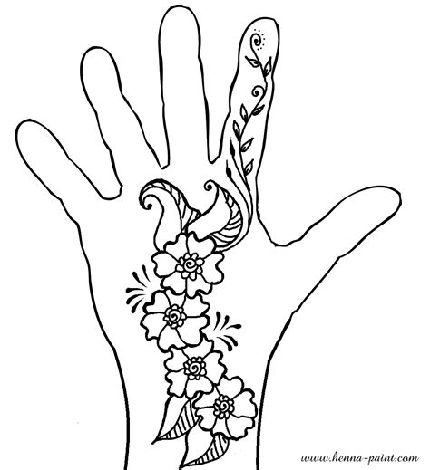 Henna Hand Voet | Hand henna, Henna, Henna designs
