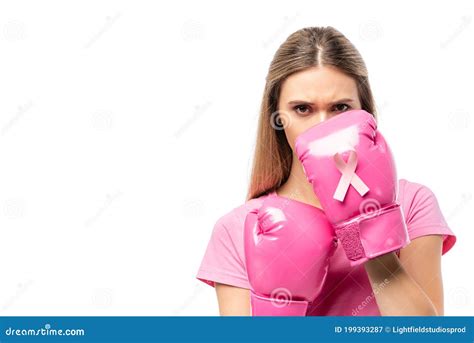 Woman in Boxing Gloves with Pink Stock Image - Image of pink, medicare: 199393287