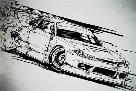 Drift Car, Draw Drift Cars HD wallpaper | Pxfuel