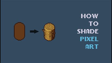 How to shade your Pixel Art object - Pixel Art Shading Tutorial - YouTube
