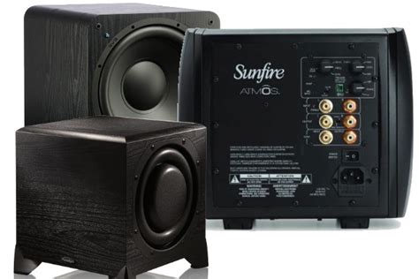 Small subwoofers can fit into any media room or home theater.