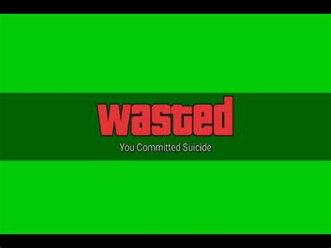 Green screen 'GTA 5 WASTED EFFECT' DOWNLOAD LINK IN DESCRIPTION - YouTube