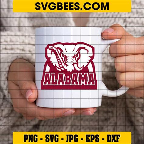 Alabama Logo SVG - PNG, DXF, EPS Files - SVGbees