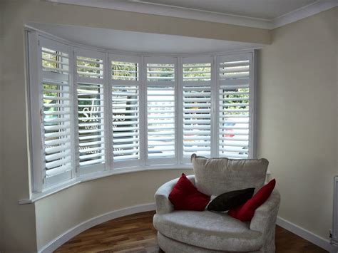 Bay Window Shutters | Wooden Shutter Blinds For Bay Windows