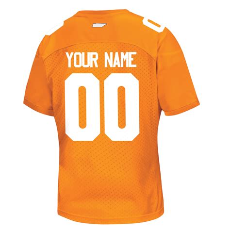 Women's Tennessee Volunteers Custom Replica Football Jersey - Orange ...