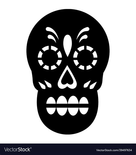 Skull tattoo Royalty Free Vector Image - VectorStock