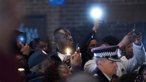 Stormzy joins thousands of mourners at candlelit vigil for Croydon ...