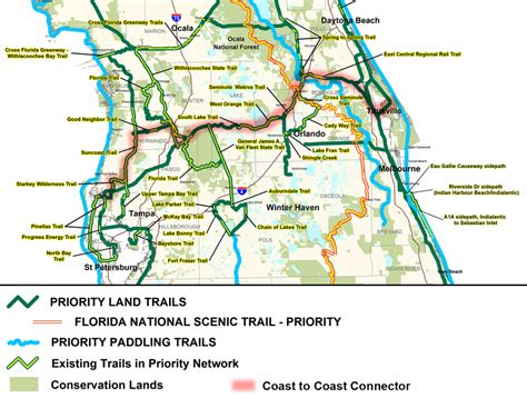 Central Florida Bike Trails Map | Printable Maps