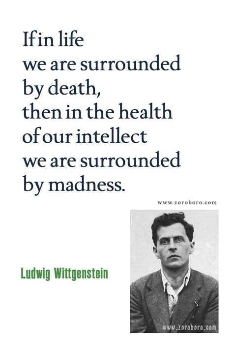 Ludwig Wittgenstein Quotes, Ludwig Wittgenstein Philosophy, Ludwig ...