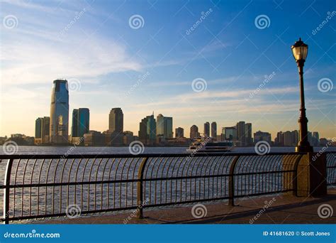 Newark Skyline stock photo. Image of water, tour, newark - 41681620