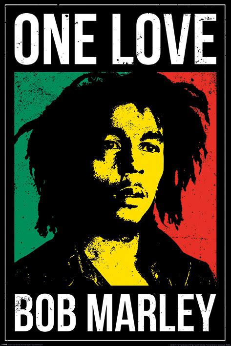 Poster Bob Marley - One Love | Muur posters | 3+1 GRATIS | Europosters