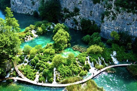 Plitvice Lakes National Park Croatia HD Desktop Wallpaper 27355 - Baltana