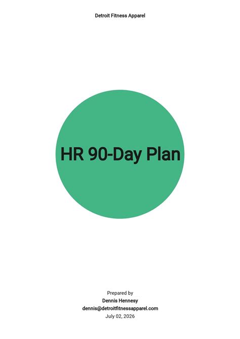 FREE HR Plan Template in Microsoft Word (DOC) | Template.net