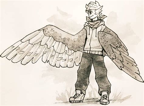 Day 18: Avian humanoid | Art Amino