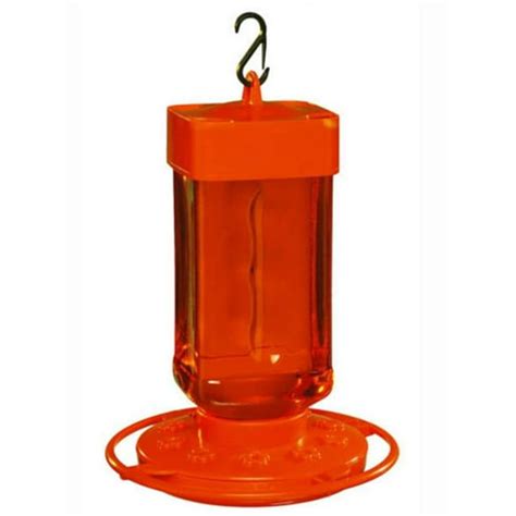 First Nature Oriole Bird Nectar Feeder Orange 32 oz - Walmart.com - Walmart.com