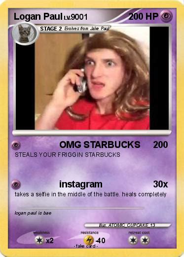 Pokémon Logan Paul - OMG STARBUCKS - My Pokemon Card