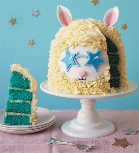 Llama Cake Tutorial from Magical Animal Cakes - Cake Geek Magazine