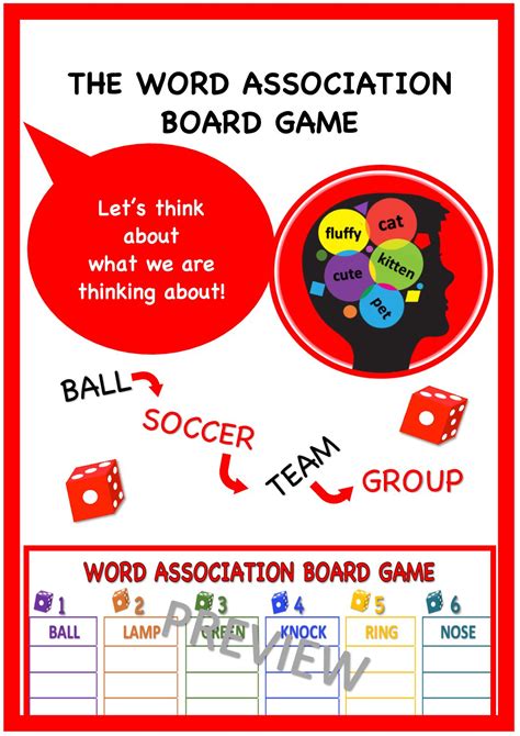 The Word Association Board Game • Teacha!